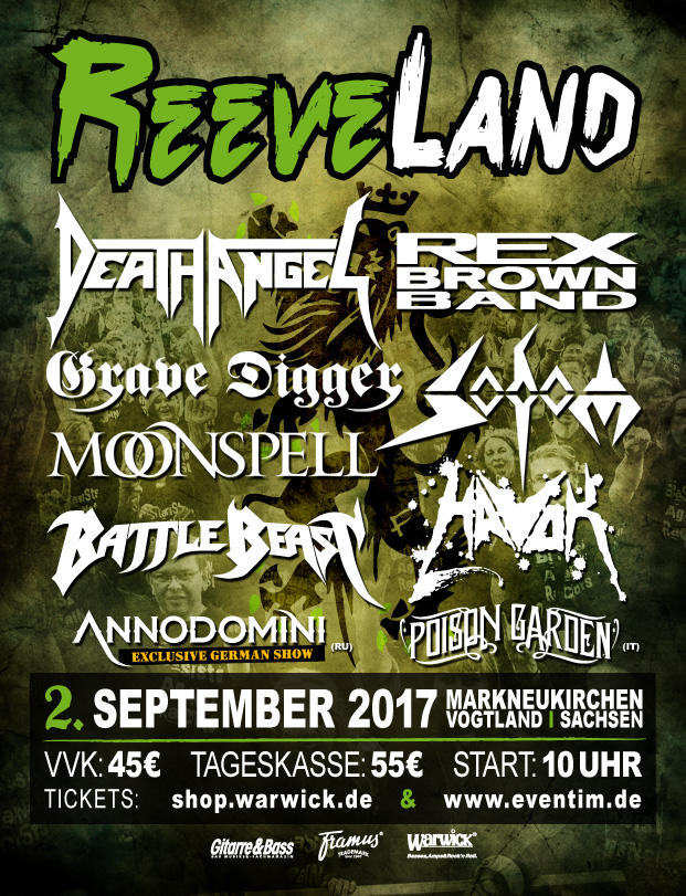 REEVELAND FESTIVAL | www.metaltix.com
