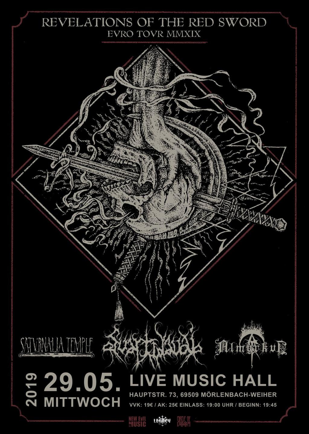 SVARTIDAUDI, SATURNALIA TEMPLE UND ALMYRKVI | www.metaltix.com