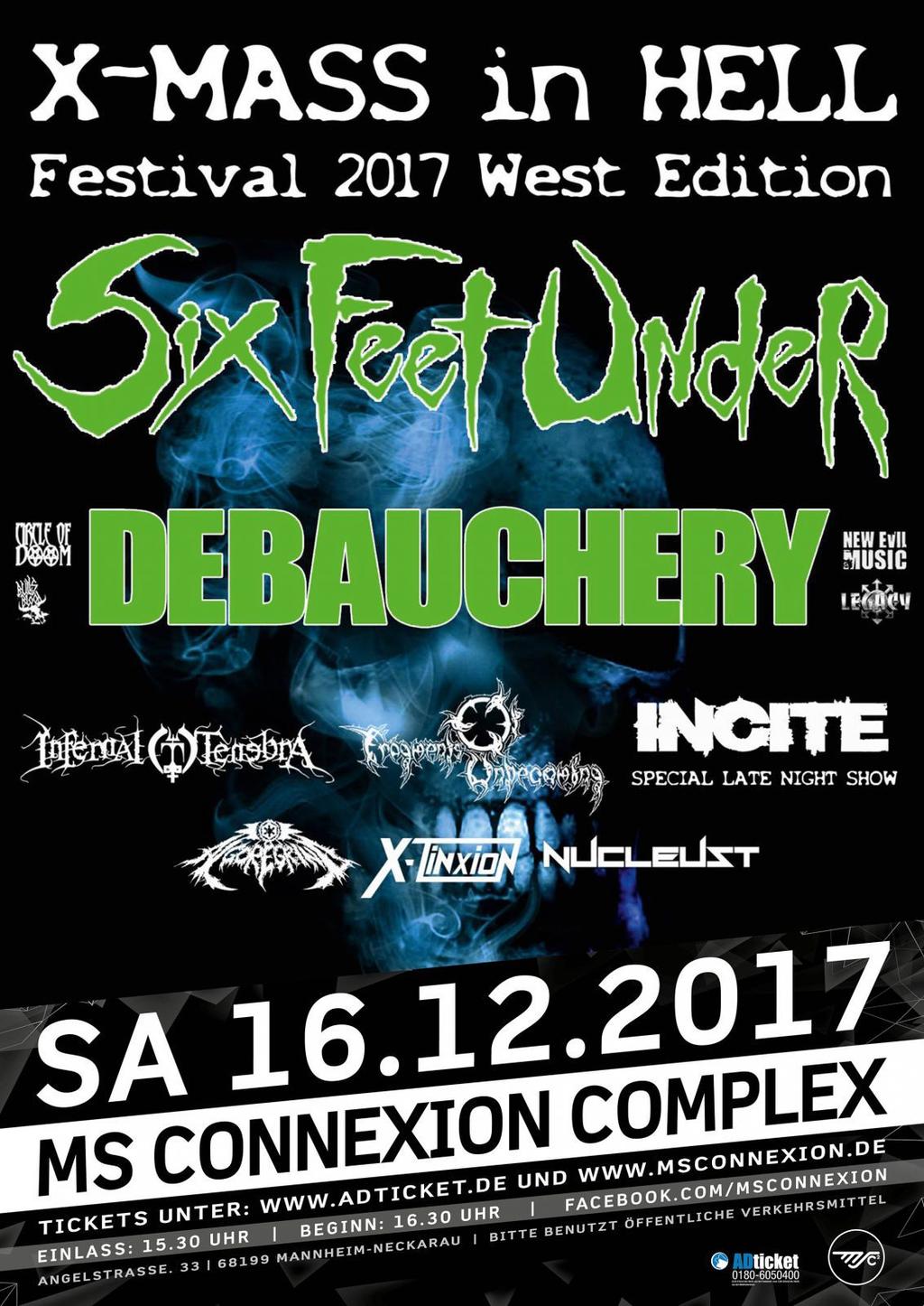 X-MAS IN HELL FESTIVAL 2017 | www.metaltix.com