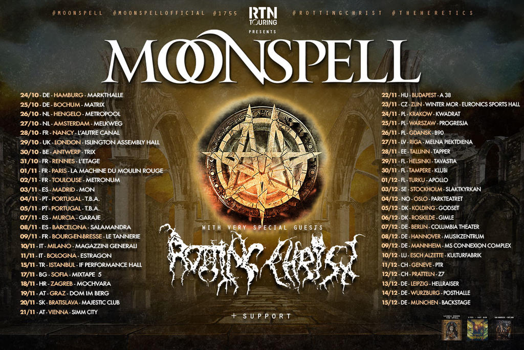 MOONSPELL + ROTTING CHRIST | www.metaltix.com