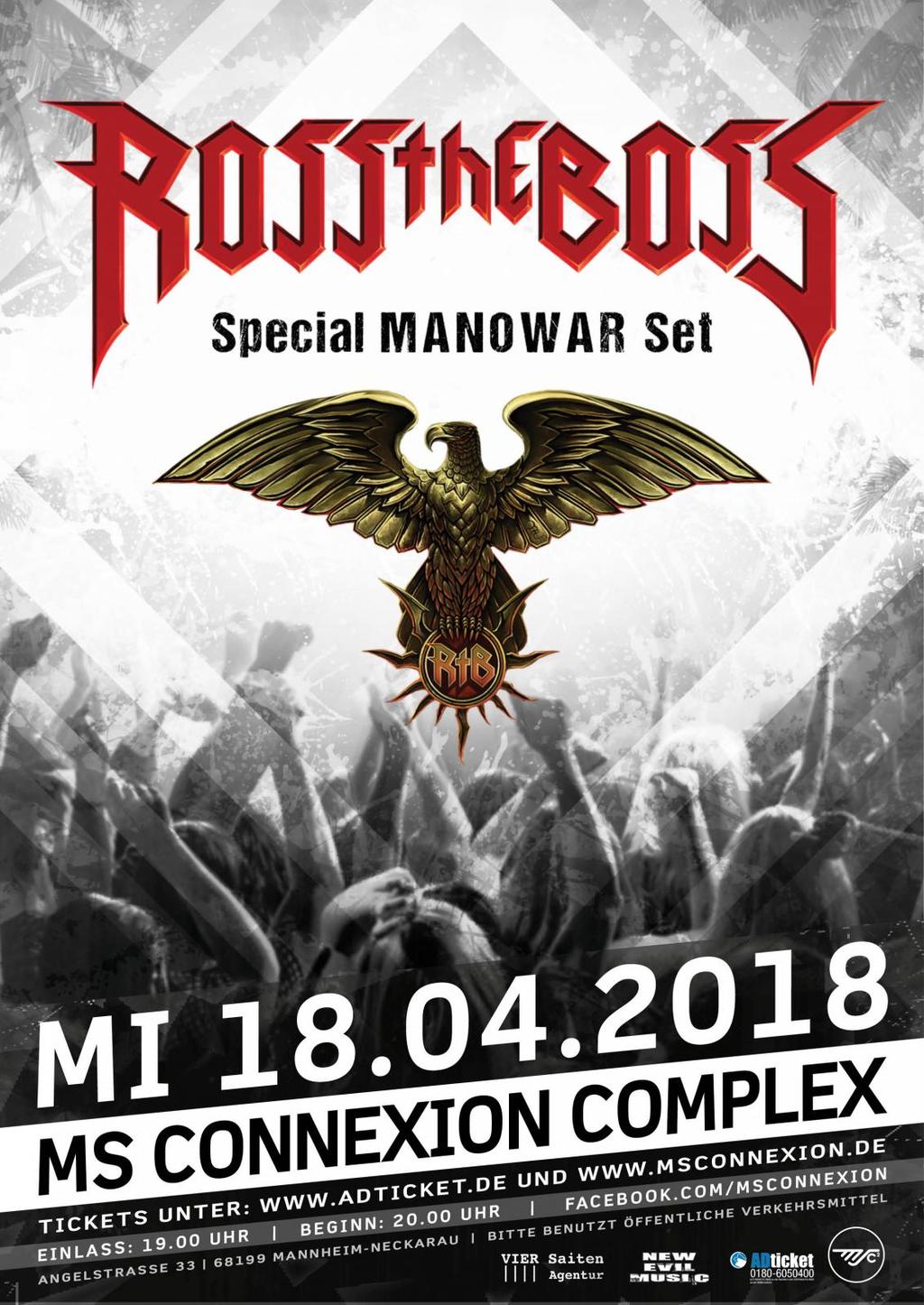 ROSS THE BOSS | www.metaltix.com