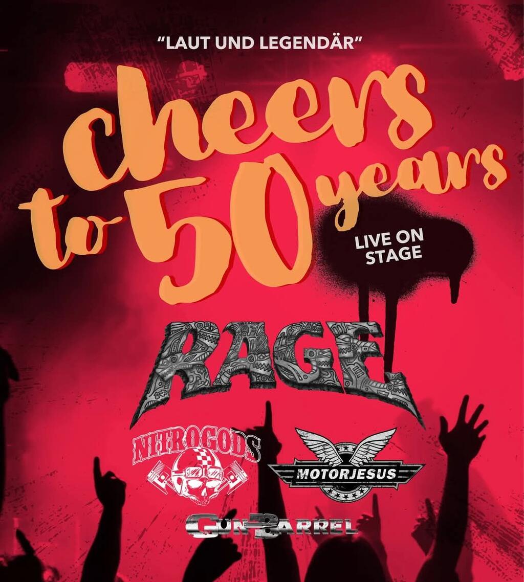 CHEERS TO 50 YEARS - JUZ LIVE CLUB ANDERNACH | www.metaltix.com