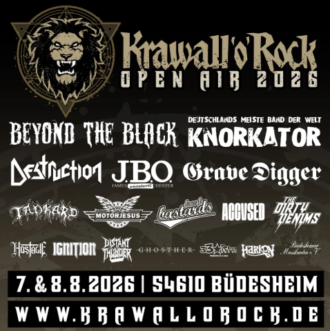 KRAWALL´O´ROCK OPEN AIR 2026 | www.metaltix.com