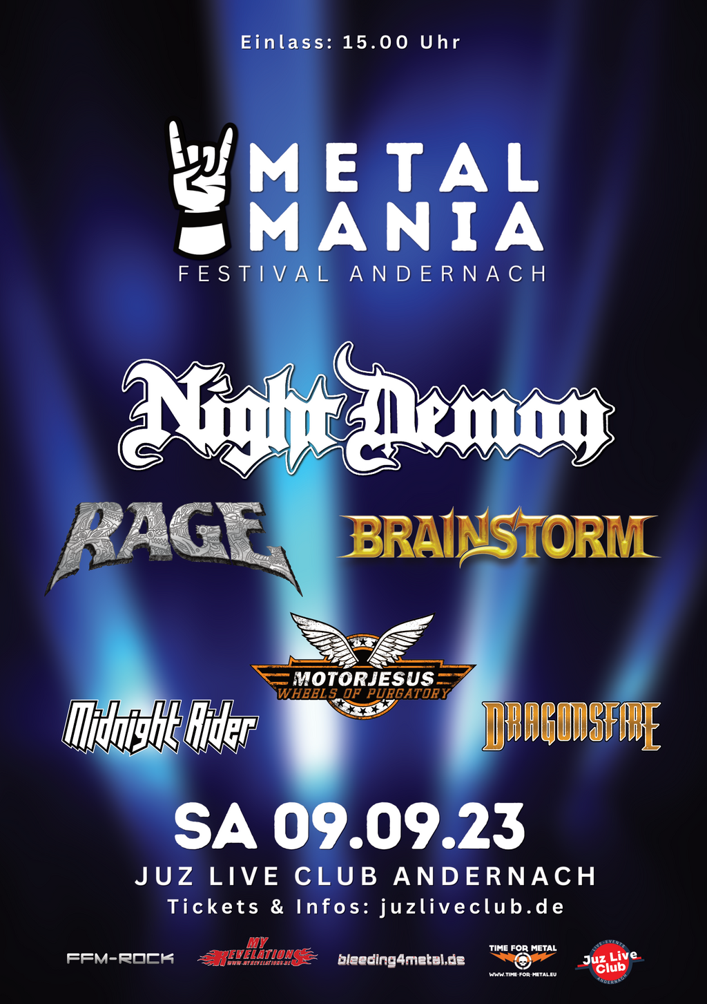 METAL MANIA 2023 | www.metaltix.com