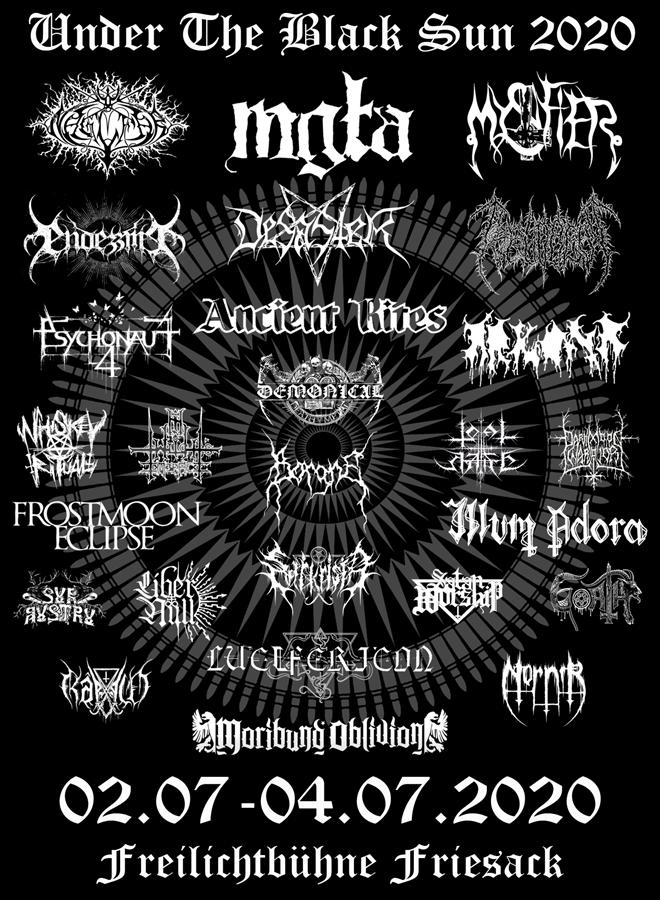 UNDER THE BLACK SUN 2020 | www.metaltix.com