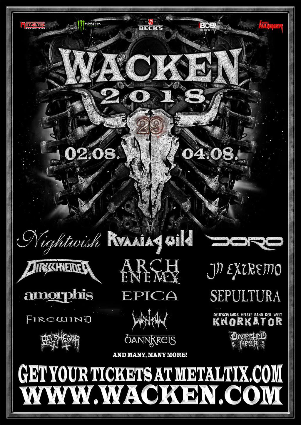 WACKEN OPEN AIR 2018 | www.metaltix.com