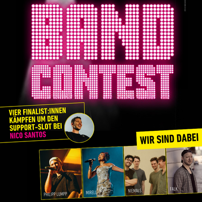 Support the Star - Wer wird Vorband von Nico Santos? | MuK Ticketshop